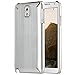 Note 3 Case, Galaxy Note 3 Case - ULAK Luxury Brushed Aluminum Chrome Hard Case Cover for Samsung Galaxy Note 3 Note III N9000 (Silver)