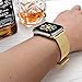 CUZOW for Apple Watch Band 38mm/40mm 42mm/44mm Women Men, Milanese Loop Stainless Steel Wristband Replacement Band for iwatch Edition Series 4/3/2/1(Gold 42mm/44mm)