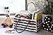 Baby Diaper Caddy Organizer - Large Nursery Tote with Leather | Storage Bin with Changing Pad | Gift for Girls and Boys | Portable Car Travel Bag | Felt Infant Basket | Newborn Registry Must Have
