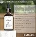 Ginger Rhizome and Kaffir Lime Leave On Scalp Treatment - Anti Thinning, Hair Loss - Natural DHT Blocker (Natural Ingredients, No Sulfates, Silicone, Perfume or PARABEN)