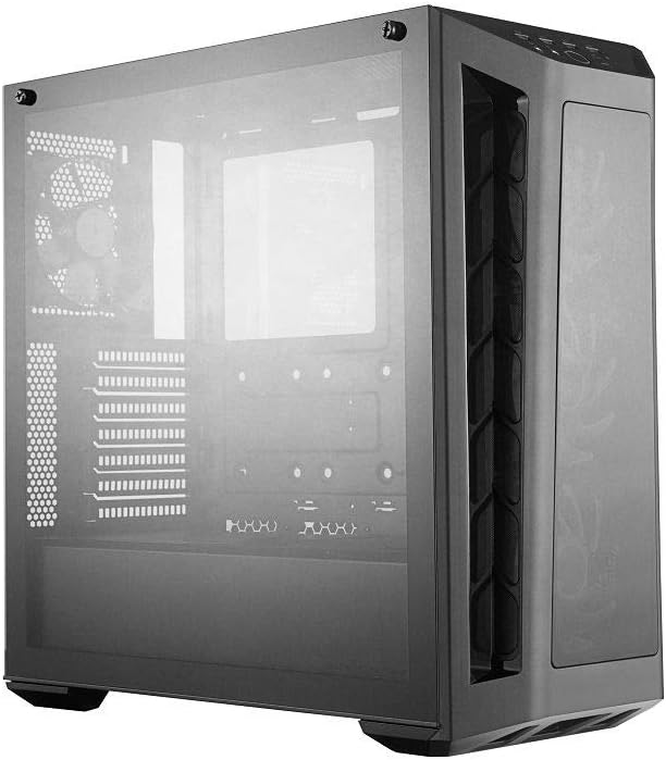 Cooler Master MasterBox MB530P ARGB - ATX PC Case with 3 Tempered Glass Panels, 3 x 120mm Pre-Installed Fans, Flexible Air Flow Configurations - ARGB - Image 5