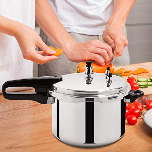 1 Costway+6+Quart+Aluminum+Pressure+Kitchen