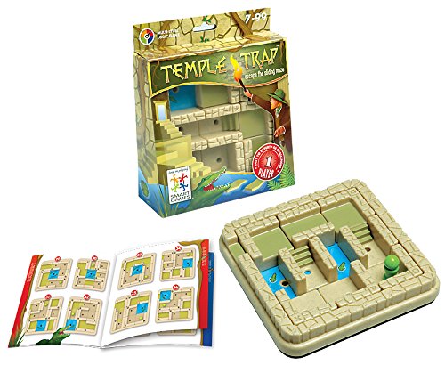 Temple Trap Multi-Level Logic Game Made by Smart Games (Escape the Sliding Maze)