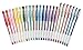 uni-ball 2004056 Gel Pens, Ultra Micro (0.38mm) & Medium (0.8mm) Points, Assorted Colors, 24 Count