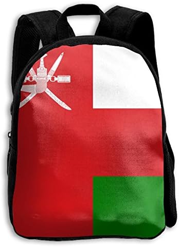 Flag Of Oman Unisex Full 3D Printed School Shoulder Bag Kids' Backpacks For Children