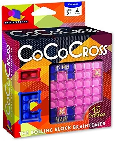 Brainwright CoCo Cross, The Rolling Block Brainteaser Puzzle by Brainwright