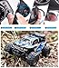SIMREX A240 RC Cars High Speed 20KM/H Scale RTR Remote Control Brushed Monster Truck Off Road Car Big Foot RC 2WD Electric Power Buggy W/2.4G Challenger Blue