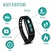 All Cart Fitness Tracker Wireless Activity Wristband Waterproof Pedometer Sport Bracelet Smartwatch