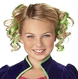 Green Curly Hair Clips