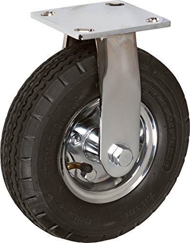 CasterHQ 10" x 3.5" RIGID PNEUMATIC CASTER - 4 PLY - 350 LBS CAPACITY - Air Filled - Commercial / Industrial Application - 10 inch - shock absorption -