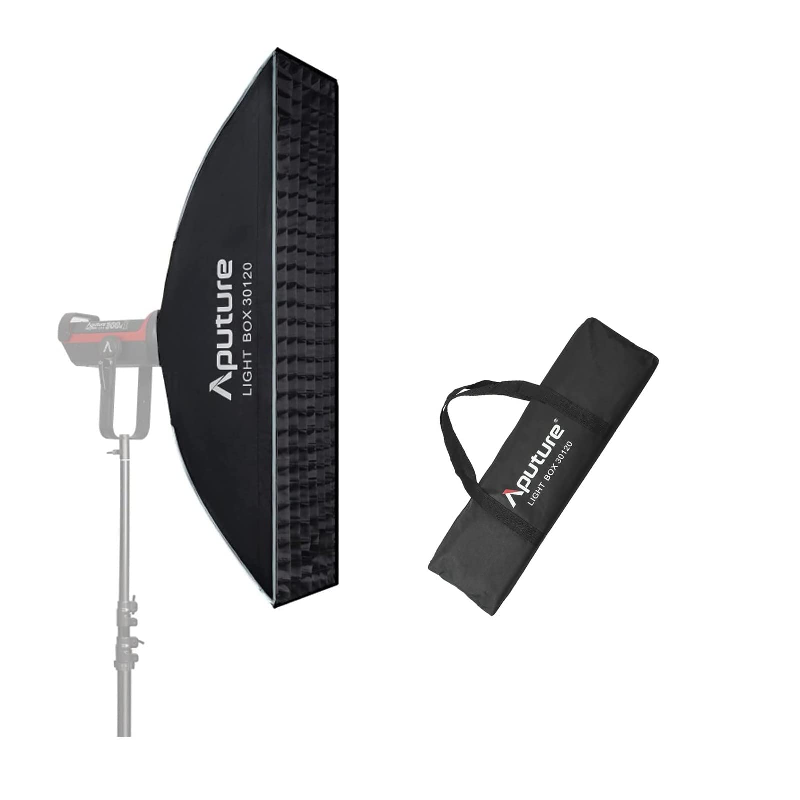 Aputure 30 * 120cm Strip Softbox with Bowens Mount for Amaran 200X/200D/100X/100D/60D/60X Portrait Photography Video Shooting