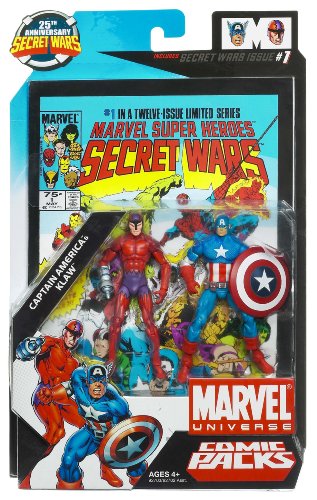Marvel 25th Anniversary Comic 2pk - Captain America & Klaw