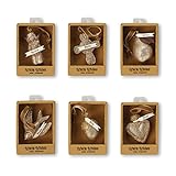 Silvestri Mini Glittered Christmas Ornaments Set of