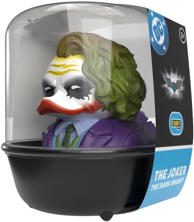 TUBBZ The Dark Knight Joker Rubber Duck Mini 5cm Collectible Toy