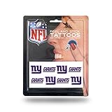 NFL New York Giants Tattoo Set (8 Piece)