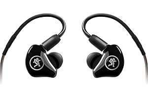 Mackie MP Series In-Ear Headphones & Monitors with Single Driver and Bluetooth Adapter(MP-120BTA)