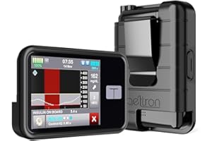 BELTRON Protective Case for Tandem t:Slim X2 Pump with Built-in Metal Belt Clip (Strong & Durable Case for Tandem Diabetes Care TSlim X2 Insulin Pump) - Black