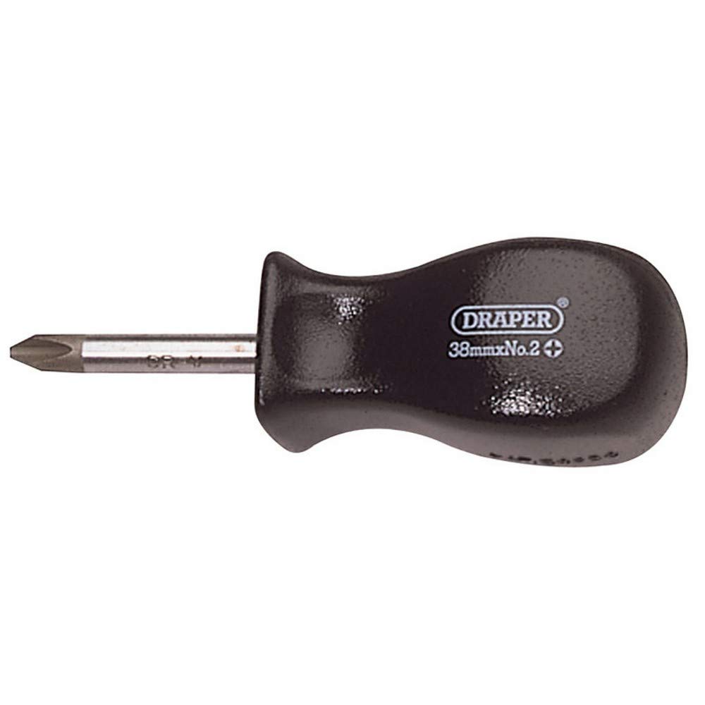 Draper 19541 Expert Quality No 2 Cross Slot Mechanics Screwdriver, 38mm
