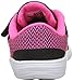 NIKE Girls' Revolution 3 Running Shoe (TDV), Black/Metallic Silver/Hyper Pink/White, 8 M US Toddler