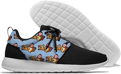 Men's Running Sika Deer Shoes Fashion Breathable Sneakers Mesh Soft Sole Casual Athletic Lightweight
