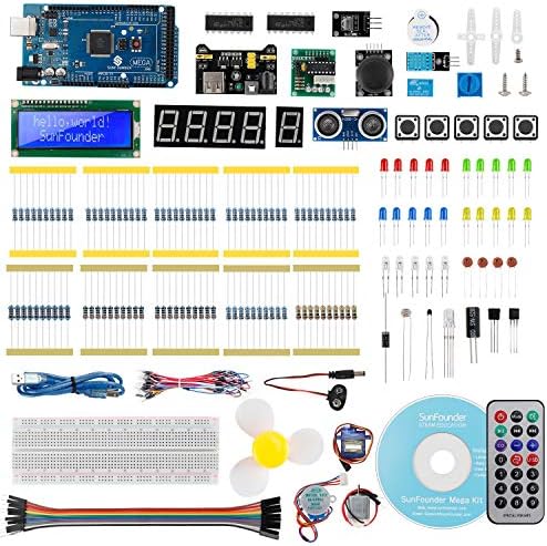 SunFounder Mega 2560 R3 Project Starter Kit for Arduino Mega2560 R3 ...