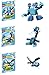 Lego Mixels Series 2 Frosticon Blue 3 Pack - Slumbo 41509, Lunk 41510 and Flurr 41511