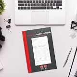 1ABOVE 1-80 Page Numbered Invoice Book A5 Ruled Feint 214x133mm view 9