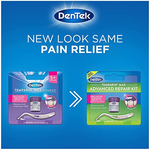DenTek Temparin Max Advanced Dental Repair Kit, 13+ Repairs