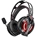 Combatwing Gaming Headset - Xbox One Headset PS4 Headset Compatible with PS4, PC, Xbox One Controller Switch (Audio) Headset with Bass Surround, Memory Protein Earmuffs and Adjustable Microphone