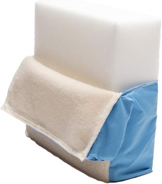 Hermell Extra Thick Sheepskin Top Wheelchair Cushion With Removable Cover: Health & Personal Care