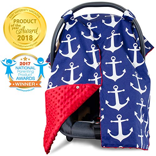 Buy 2 in 1 Carseat Canopy and Nursing Cover Up with Peekaboo Opening
