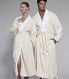 Turkishtowels Mens and Womens Silk-soft Luxury Spa Robe