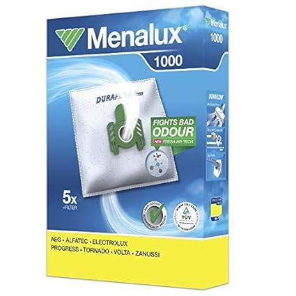 MENALUX 1000+1 FILTER,5xSTAUBBEUTEL AEG VAMPYR H 2000,2162,2182,2202,K 3170,3180,3200