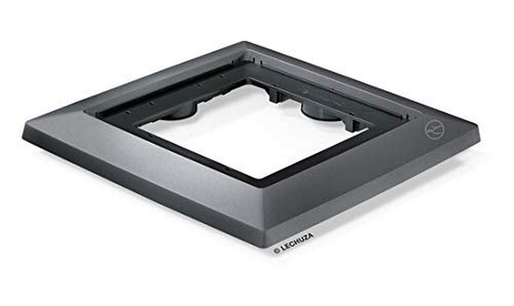 Lechuza Coaster for Lechuza CUBICO 40 Planter L41 W41 H4.5 cm Charcoal Metallic โ image 1