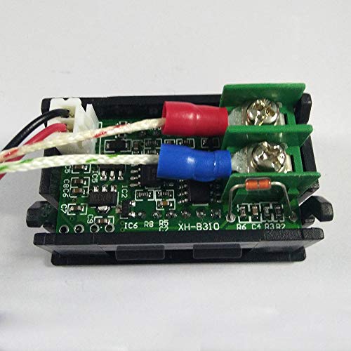 DICPOLIA LED DC12V Thermocouple K Type -30~800â„ƒ High Temperature Digital Thermometer,Indoor Outdoor Thermometer Digital Hygromete,Weather Thermometer Monitor for Home,Car,Office,Room (Green)