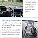Nochoice Car Phone Holder Magnetic Dash Mount Kit for Cell Phones (1 Magnet + 1 Ball) Red