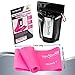 Resistance Bands for Working Out | 7Ft Long Resistance Bands |Exercise Bands with Carry Pouch and Door Anchor I Latex Free Workout Bands Including an Exclusive iPhone App and E-Book