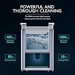 CO-Z-2L-Ultrasonic-Cleaner-with-Digital-Timer-and-Heater-Professional-40kHz-Retainer-Denture-and-Jewelry-Cleaner-Home-Ultrasonic-Cavitation-Machine-for-Glasses-Watches-Electronic-Dental-Tools-More