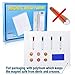 Dry Erase Weekly Calendar for Refrigerator, Weekly Dry Erase Board, Magnetic Weekly Planner - Chore Chart for Kids, Weekly Family Meal Planner, Fridge Notepad with 4 Markers and 6 Emoji Magnets