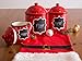 DII Christmas Table Décor Holiday Season Tabletop Decoration, Table Runner, 14x72, Red Santa Claus Belt