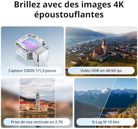 Bundle Fly More DJI Flip (radiocommande RC 2 avec écran), < 249 g
