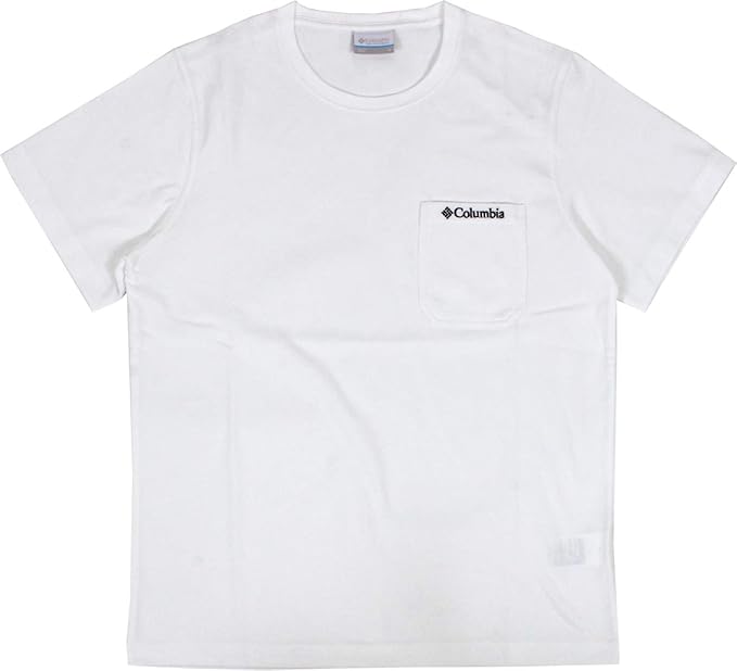 Amazon コロンビア Columbia メンズ ヤングストリート 半袖tシャツ Pm15 M 100 White Tシャツ カットソー 通販