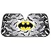 BDK Batman DC Comics Warner Brothers Official Licensed Front Windshield Sun Shade-Accordion Folding Auto Sunshade for Car Truck SUV-Blocks UV Rays Sun Visor Protector-Keep Your Vehicle Cool- 58 x 27 Inch (WBAS-1301)