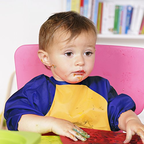 3 Toddler+Children+Waterproof+Painting+Pockets