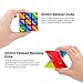 Bfull Cube Set 1 Speed Cube Set, 3x3x3 Magic Cube Set of Torsion Twisted Cube and Colorful Cube Puzzle Toy for Kids and Adults