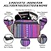Hemp Rose Vert Fanny Pack Belt Bag I Boho Fanny Packs for Women Fashionable - Plus Size Boho Fanny Pack