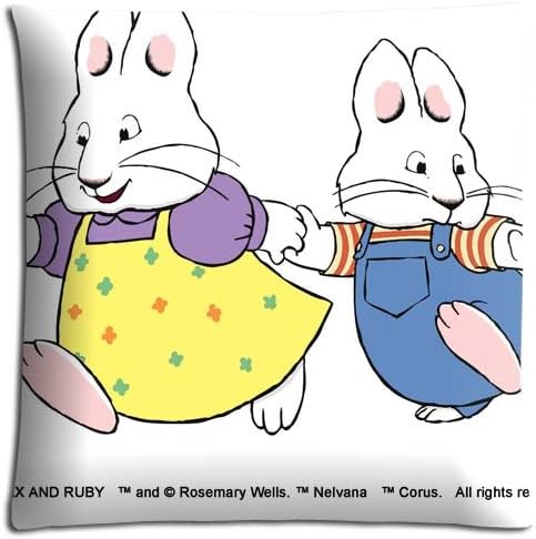 Caillou Breathable Polyester Cotton Personalized Zippered Bed Pillow Cases 18x18 inch 45x45 cm