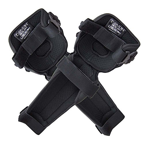 Demon Tactic Knee, Shin and Elbow Guards |BMX|Mountain Bike|Motorcycle (Black, Knee/Elbow S/M) - Thumbnail 5