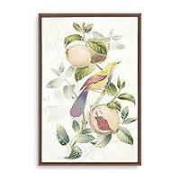Framed Canvas Wall Art Simple Colorful Flowers Canvas Prints Home Artwork Decoration for Living Room,Bedroom - 16x24 inches