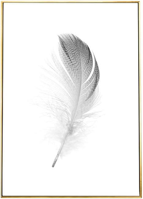 Llxhg Citations Simples Hd Wall Art Modulaire Photo Style Nordique Affiche Plume Pissenlit Toile Peinture Imprimer Restaurant Maison Decoration 45x60cmx2 Sans Cadre Tableaux Posters Et Arts Decoratifs Tableaux